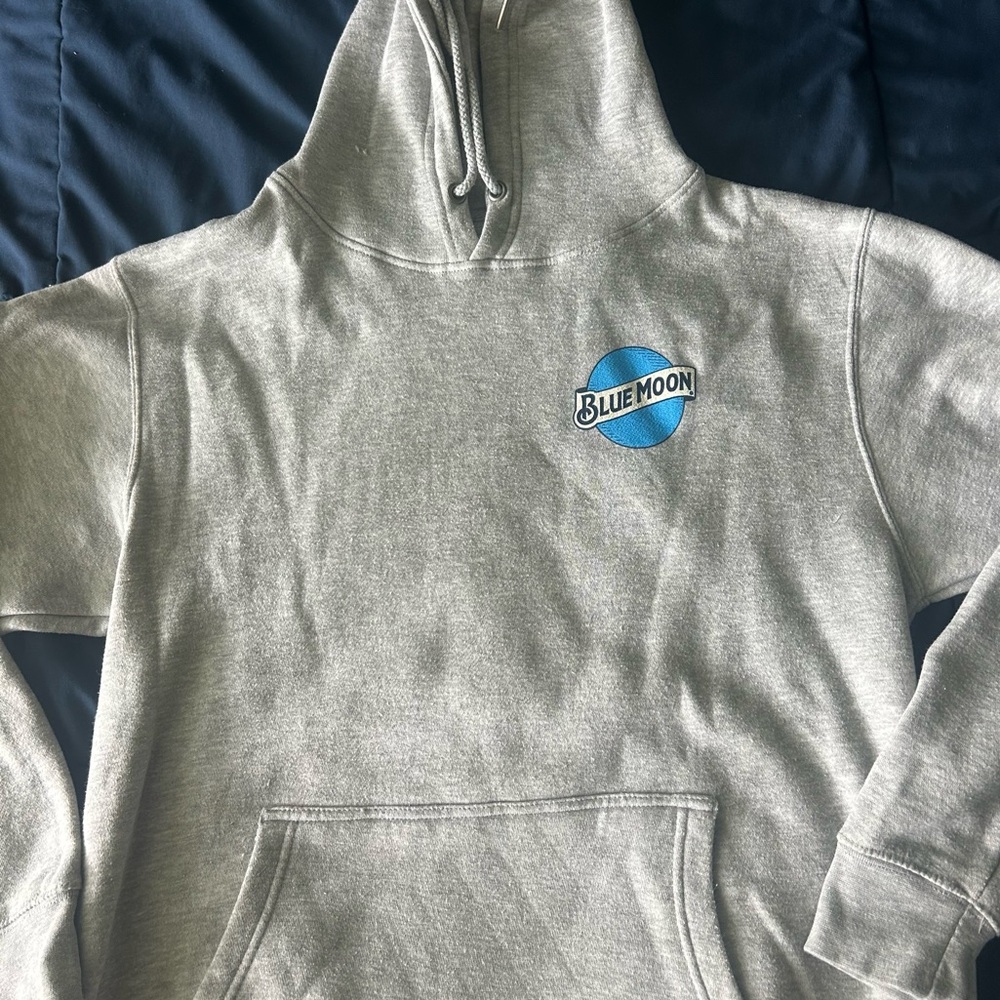 BLUE MOON MENS HOODIE